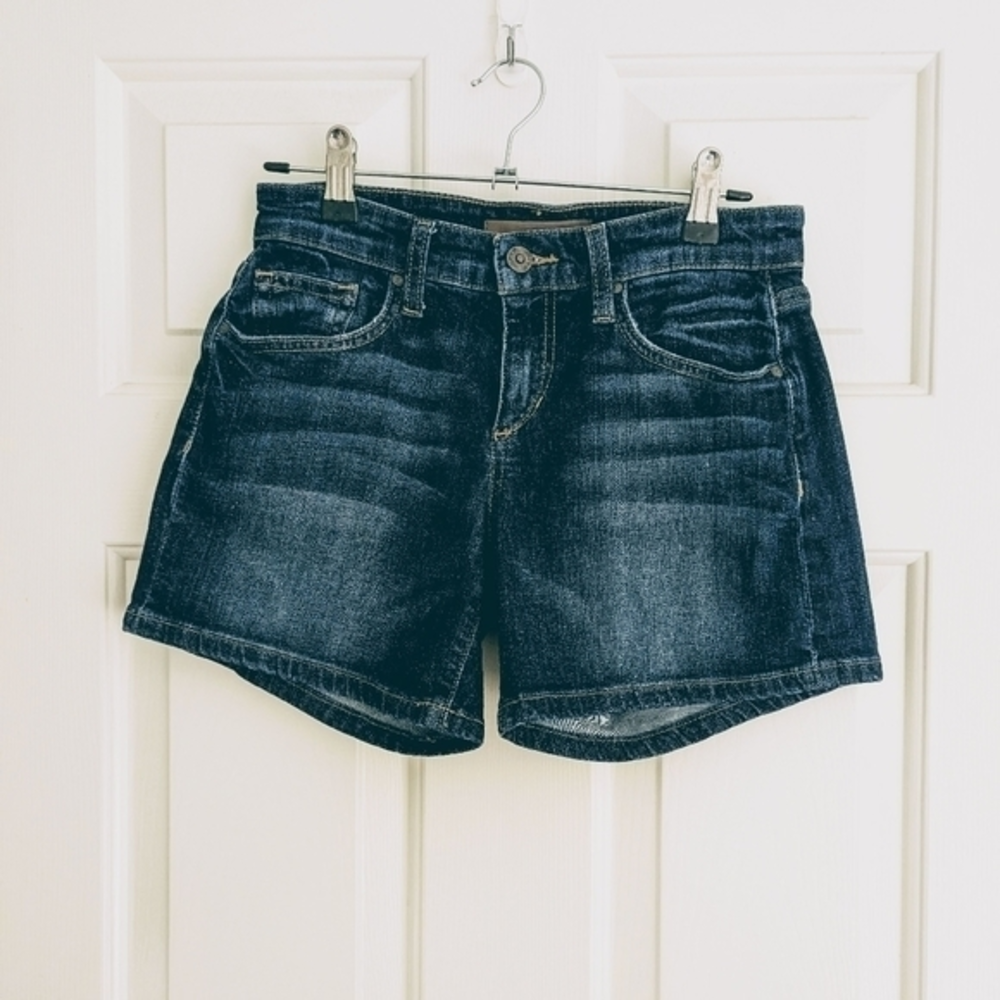 Joe's Denim Edlyn Women's Shorts Medium Wash Stretch Size‎ 24